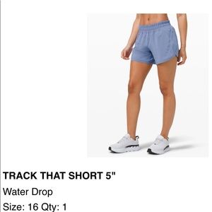 Track that Short 5” 16